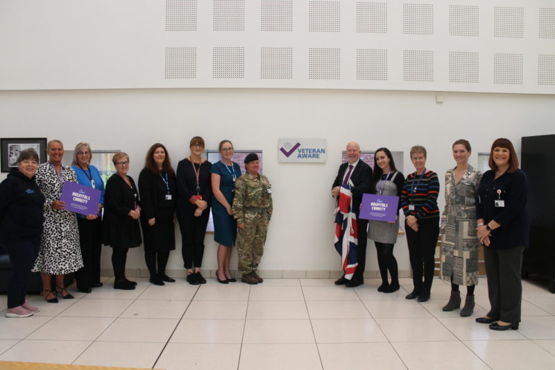 Plaque unveiling at Hospital